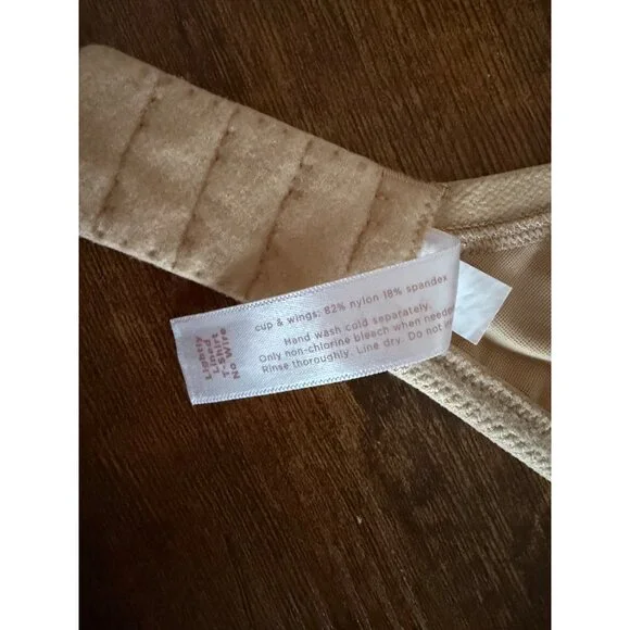 Cacique Beige Lightly Lined Tshirt No Wire Bra - Picture 7 of 7